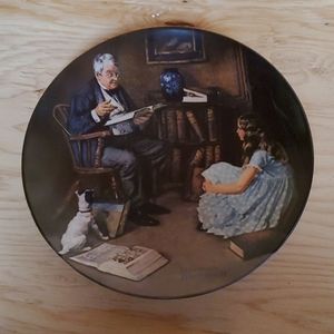 Vintage Limited Edition Norman Rockwell Plate